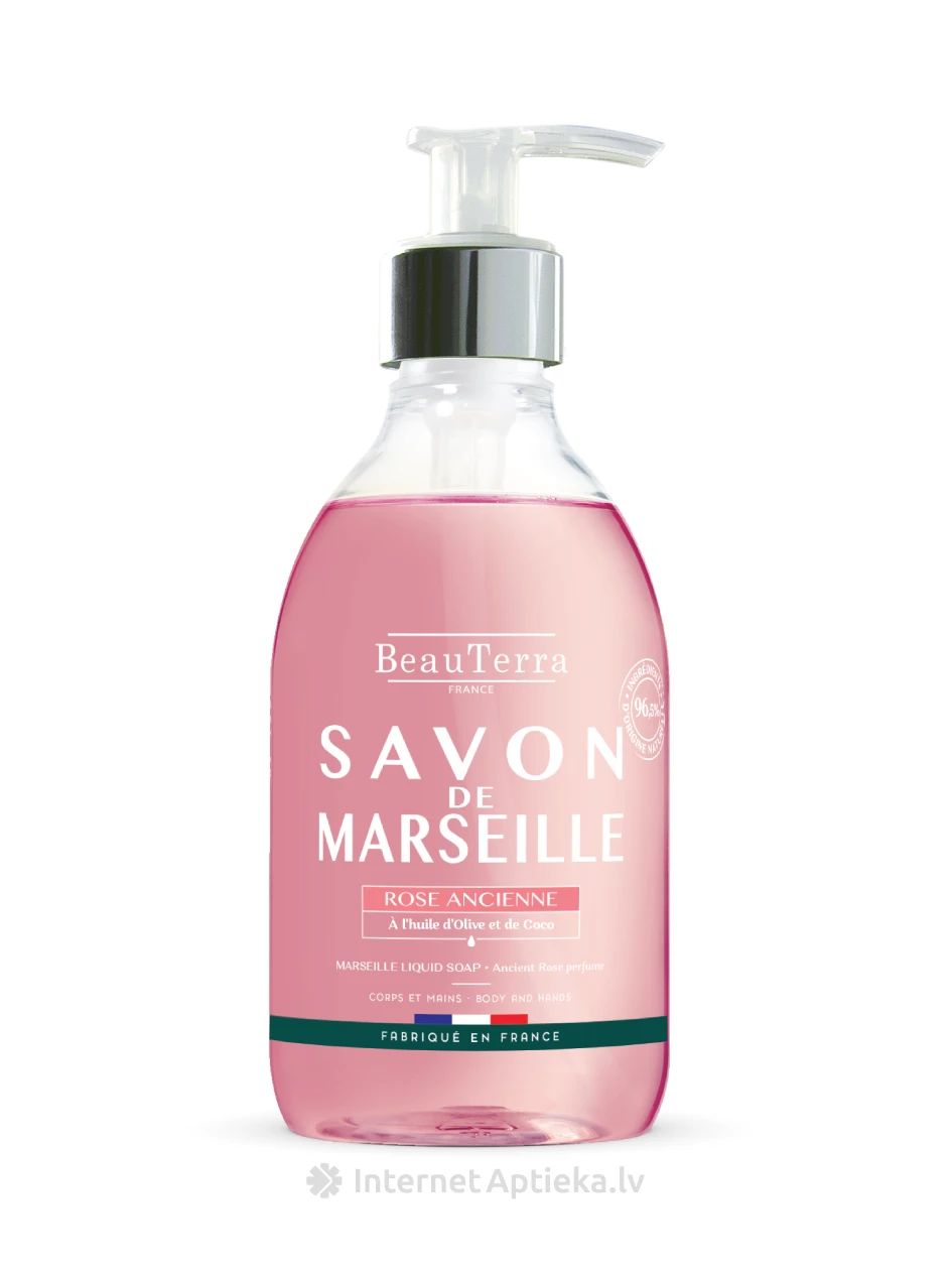 BeauTerra Antique Rose Marseille vedelseep | internetaptieka.lv