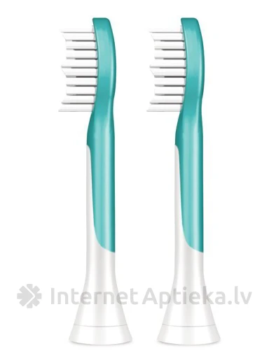 Philips Sonicare Zobu birstes galviņas Kids 7+, 2 gb. | internetaptieka.lv