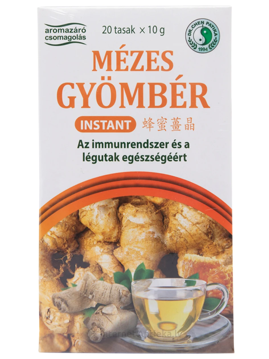 Имбирный чай (мед), 20 пакетиков | internetaptieka.lv