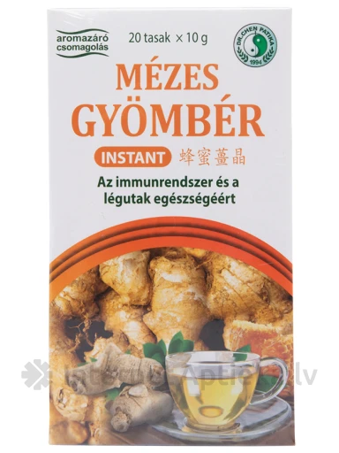 Имбирный чай (мед), 20 пакетиков | internetaptieka.lv