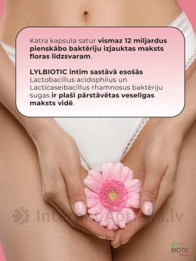 LYLBIOTIC intim, 15 kapslit | internetaptieka.lv