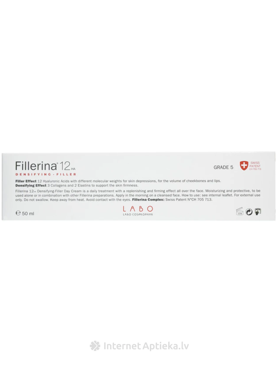 FILLERINA 12HA päevakreem Intensiivsus 5, 50 ml | internetaptieka.lv