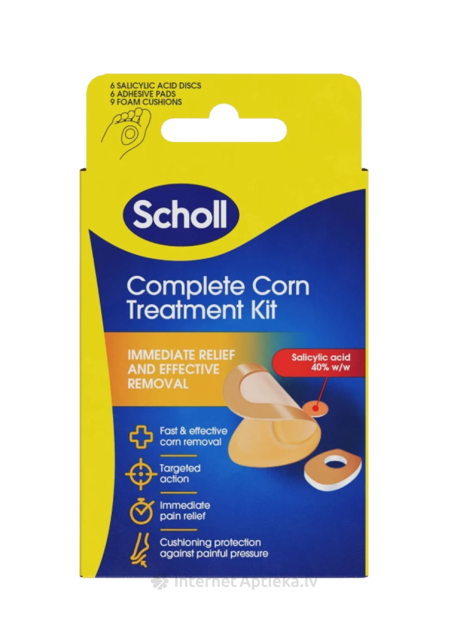 Scholl Varžacu apstrādes komplekts | internetaptieka.lv