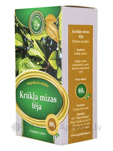 Tēja Krūkļa mizas, 80 g | internetaptieka.lv