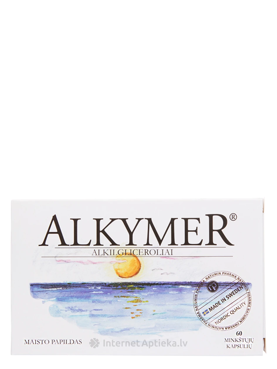 Alkymer haizivs aknu eļļa, 60 kapsulas | internetaptieka.lv