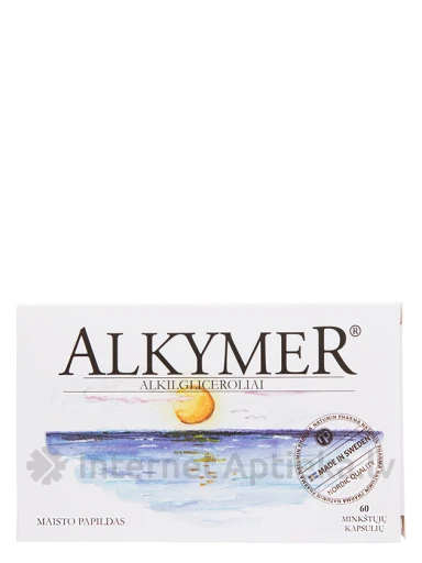 Alkymer haizivs aknu eļļa, 60 kapsulas | internetaptieka.lv