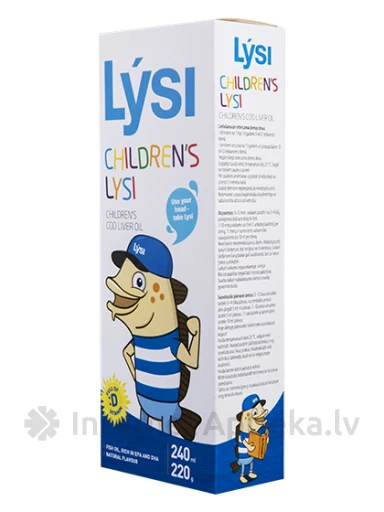Lysi children mencu aknu eļļa bērniem, 240 ml | internetaptieka.lv
