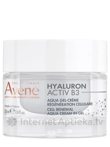 AVENE HYALURON ACTIV B3 atjaunojošs dienas aqua-krēms, 50 ml | internetaptieka.lv
