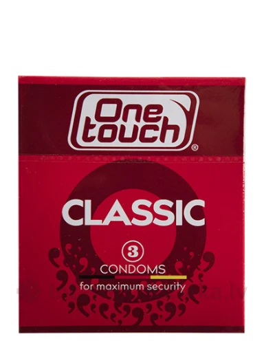 One Touch Classic kondoomid, 3 tk. | internetaptieka.lv