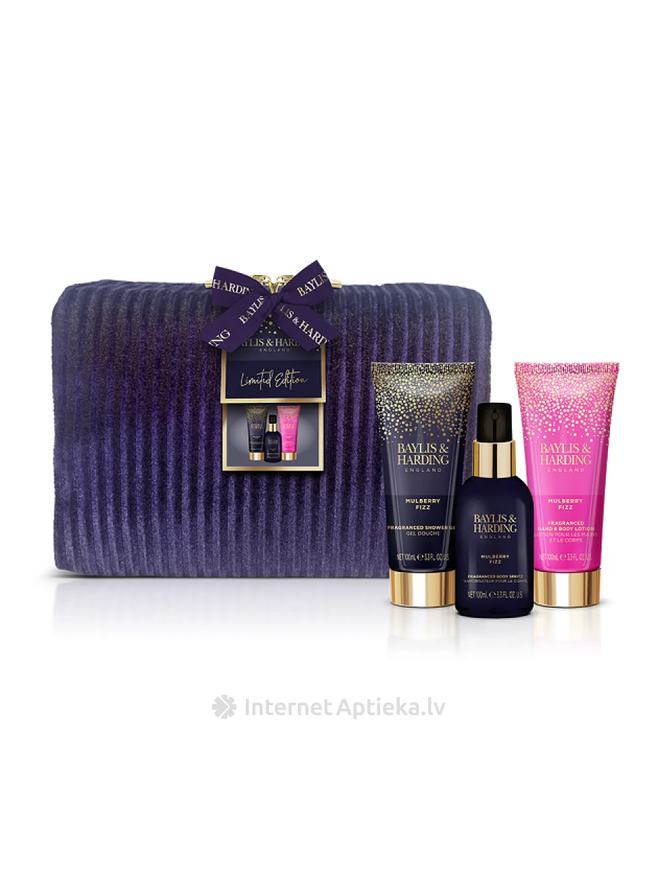 Baylis & Harding Mulberry Fizz Wash Bag подарочный набор | internetaptieka.lv