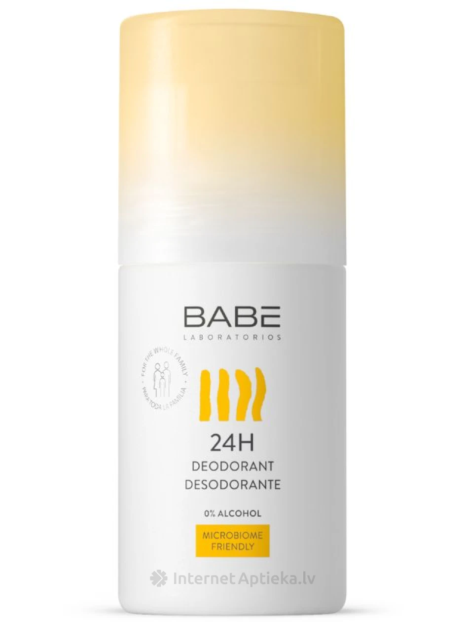 Babē Deodorant Rol-on 24H, 50 ml | internetaptieka.lv