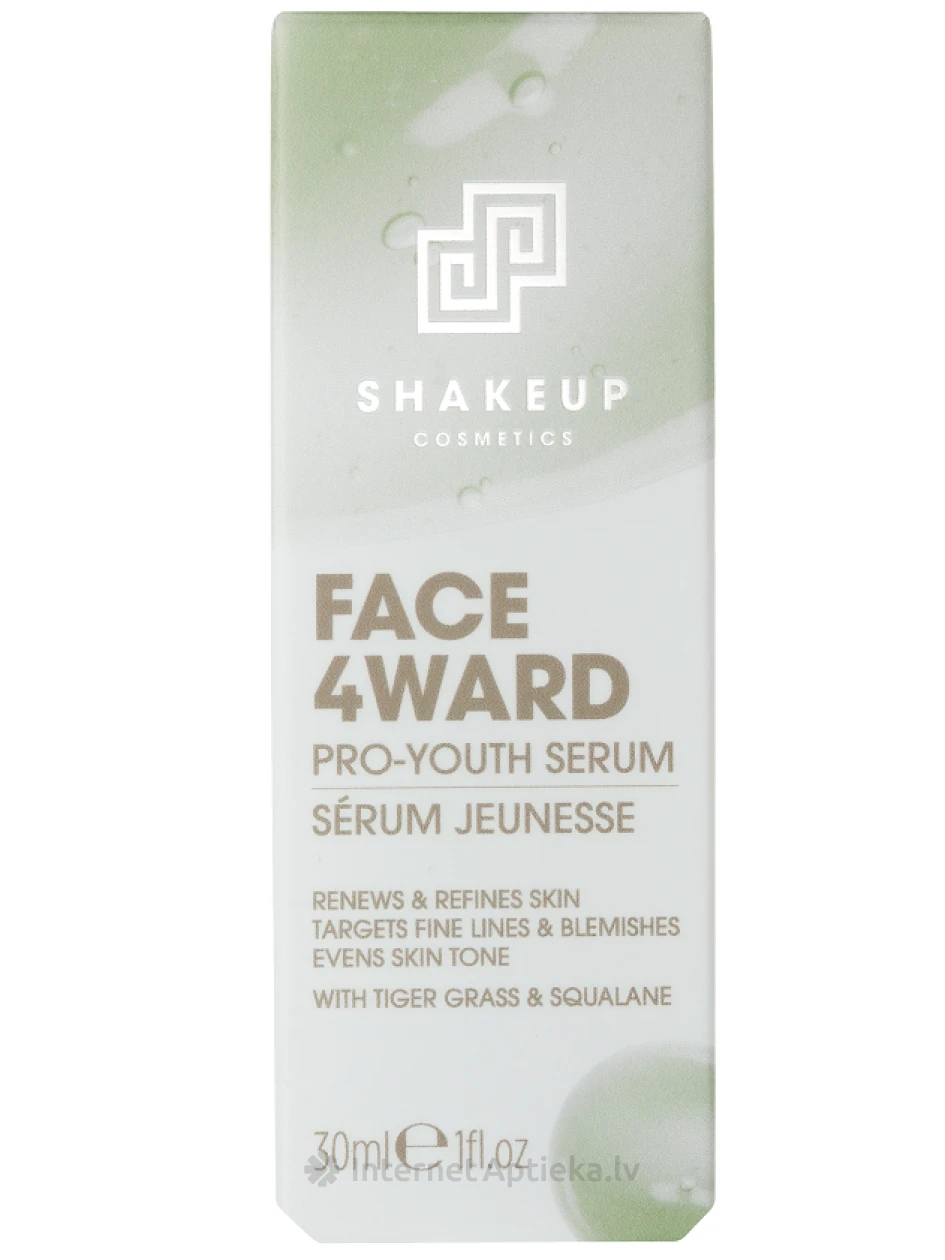 SHAKEUP Cosmetics FACE 4WARD - PRO-YOUTH Seerumid, 30 ml | internetaptieka.lv