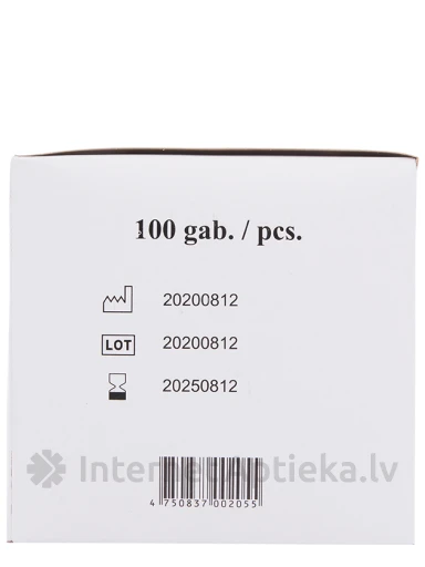 Olko Шприц 2 мл, 23 г, из 3-х частей, с иглой 0.6 х 32 мм, 100 шт. | internetaptieka.lv