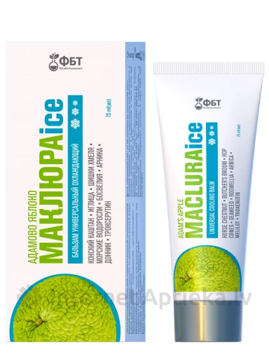 FBT Универсальный охлаждающий бальзам Maclura Hot, 75 мл | internetaptieka.lv