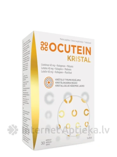 Ocutein kristal, 30 капсул | internetaptieka.lv