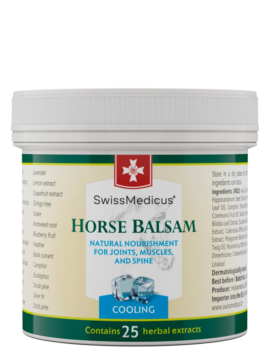 Herbamedicus Horse balsam Atvēsinošs zirgu balzams, 125 ml | internetaptieka.lv