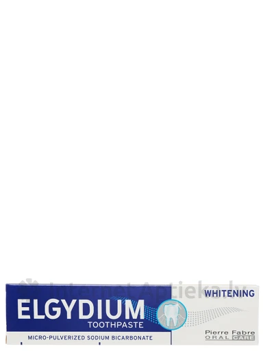 Elgydium Whitening hambapasta valgendav, 75 ml | internetaptieka.lv