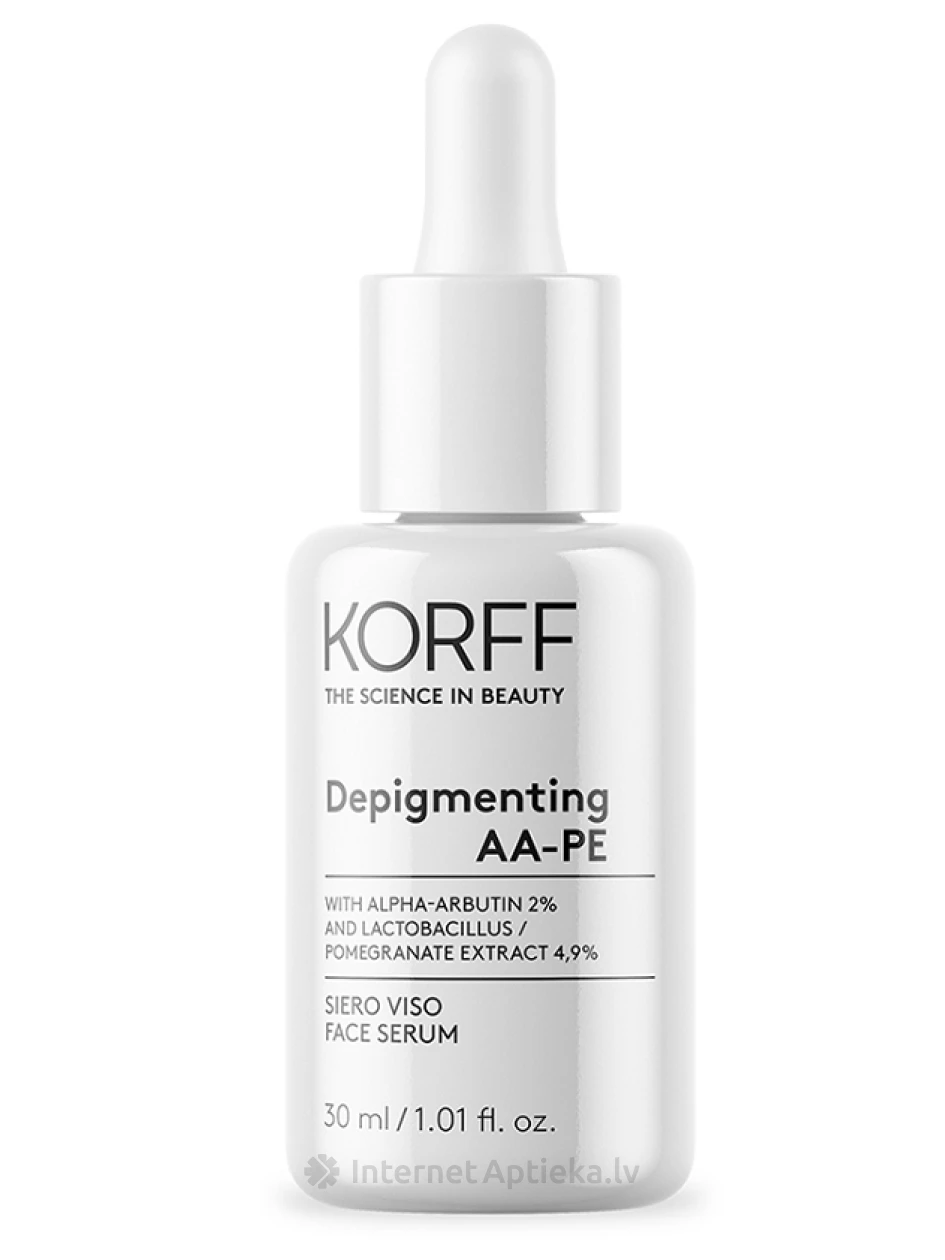 KORFF DEPIGMENTEERIV AA-PE näoseerum, 30 ml | internetaptieka.lv