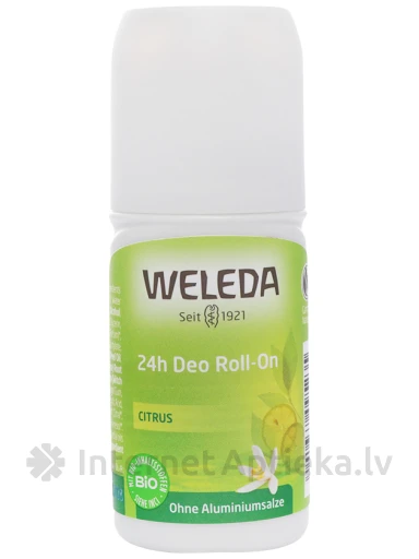 Weleda deodorant Citrus Roll-On 24h, 50 ml | internetaptieka.lv