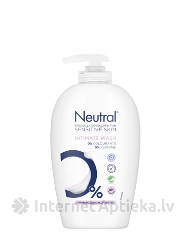NEUTRAL intīmās zonas mazgāšanas līdzeklis, 250 ml | internetaptieka.lv