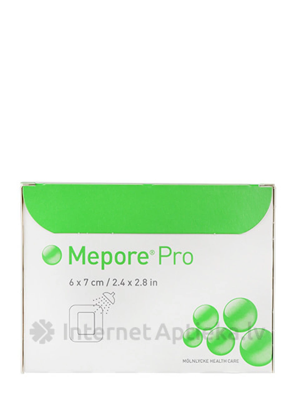 Mepore Pro sterils plāksteris 6 x 7 cm, 60 gb. | internetaptieka.lv