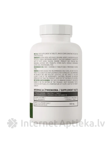 OstroVit Ala Vege tabletti, 90 tk. | internetaptieka.lv