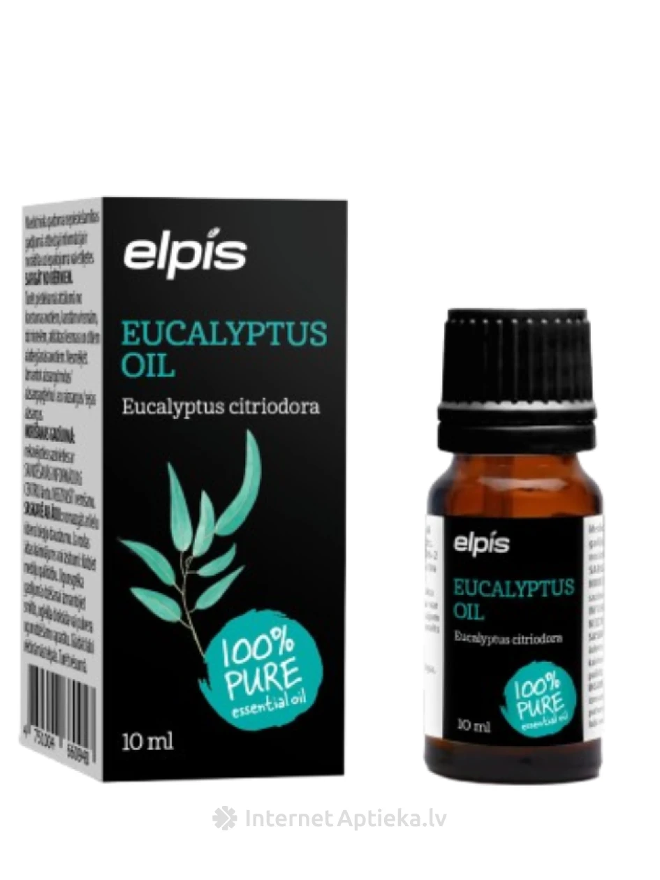 Elpis Eikaliptu ēteriskā eļļa, 10 ml | internetaptieka.lv