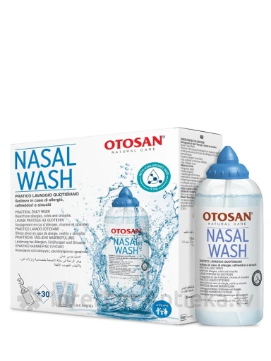 Otosan Nasal Wash Kit komplekts Deguna dobuma skalošanai, 1 gb. | internetaptieka.lv