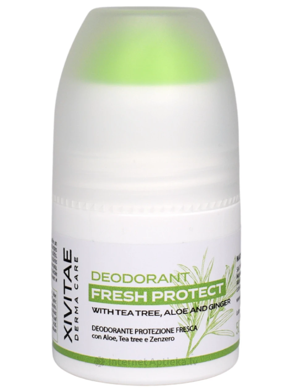 XIVITAE DERMA CARE dezodoranta rullītis Fresh, 50 ml | internetaptieka.lv