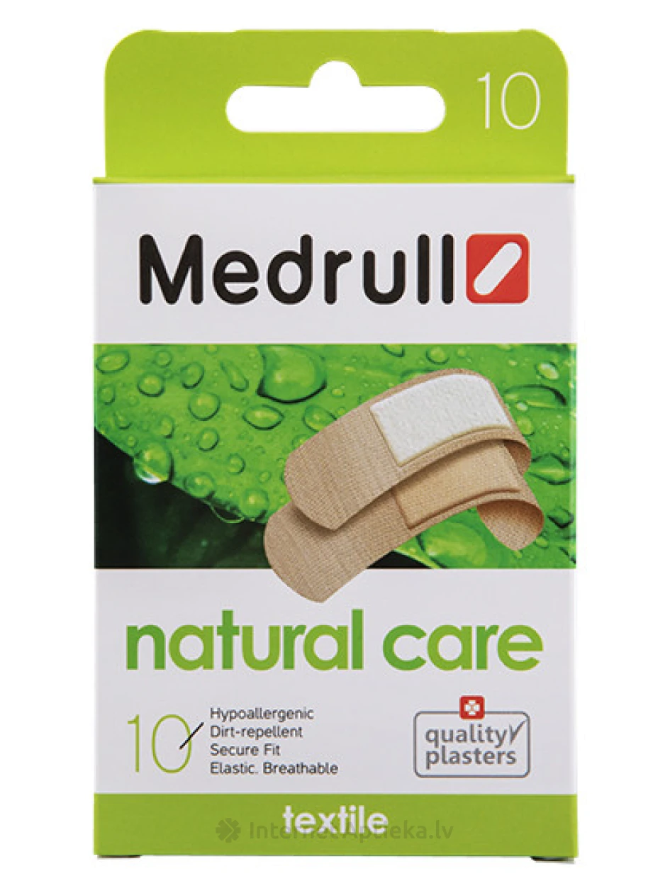 Medrull plaaster Natural Care kangas, 10 tk. | internetaptieka.lv