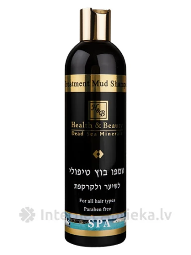 H&B Šampūns matiem ar ārstnieciskajiem dubļiem, 400 ml | internetaptieka.lv