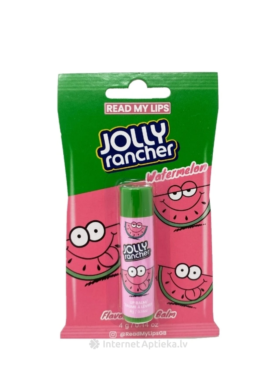 READ MY LIPS Jolly Rancher huulepalsam arbuusi maitsega, 4 g | internetaptieka.lv