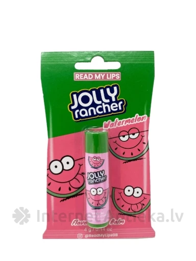 READ MY LIPS Jolly Rancher lūpu balzāms ar arbūza garšu, 4 g | internetaptieka.lv