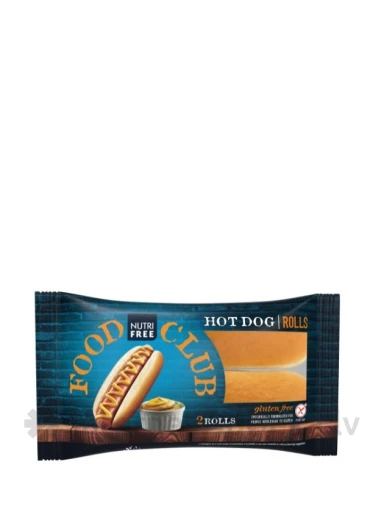 NUTRIFREE HOT DOGI RULLID gluteenivabu hot dogi kukleid, 65 g | internetaptieka.lv