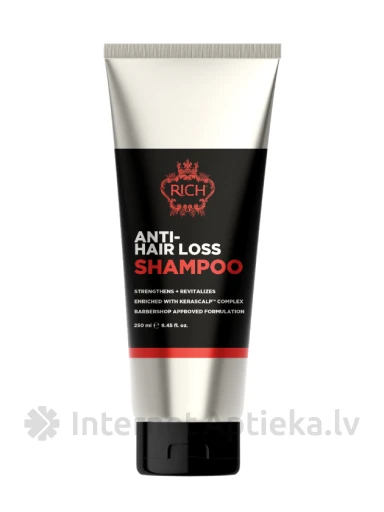 RICH MAN Šampūns pret matu izkrišanu, 250 ml | internetaptieka.lv