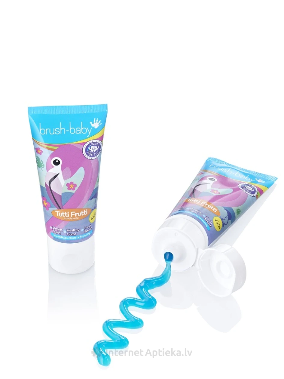 Brush-Baby Tutti Frutti zobu pasta, 50 ml | internetaptieka.lv