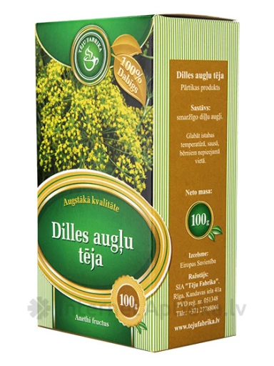 Чай из плодов Укропа, 100г | internetaptieka.lv