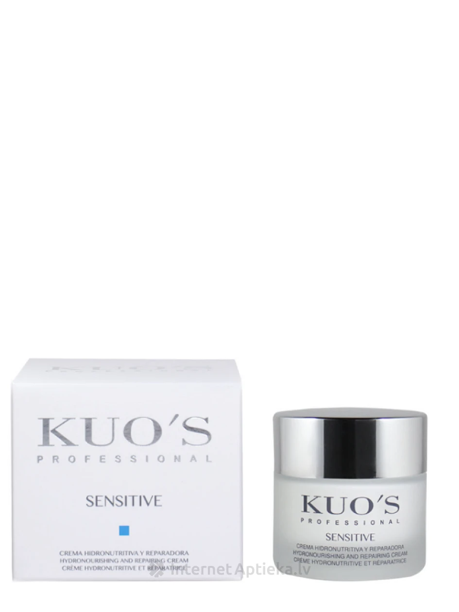 KUO`S Sensitive dziļi mitrinošs un atjaunojošs krēms sejai, 50 ml | internetaptieka.lv
