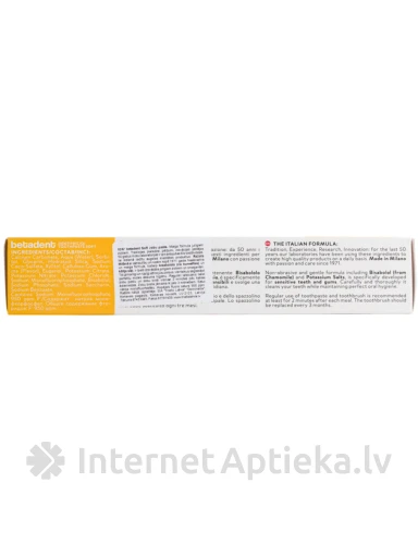 BETADENT SOFT zobu pasta, 100 ml | internetaptieka.lv
