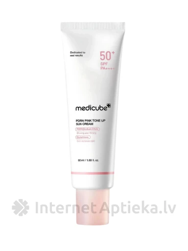 Medicube PDRN Pink Tone Up Sun päikesekreem (SPF 50+), 50 ml | internetaptieka.lv