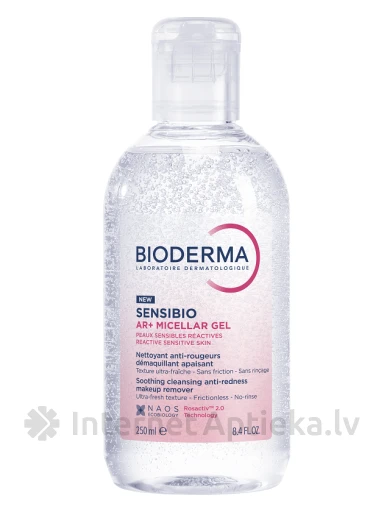 Bioderma Sensibio AR+ micelārais gels, 250 ml | internetaptieka.lv