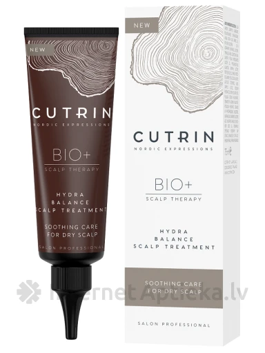 CUTRIN BIO+ Mitrumu balansējoša galvas ādas maska, 75 ml | internetaptieka.lv