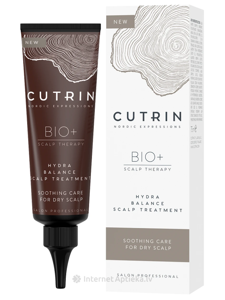 CUTRIN BIO+ Hydra Balance маска для кожи головы, 75 мл | internetaptieka.lv