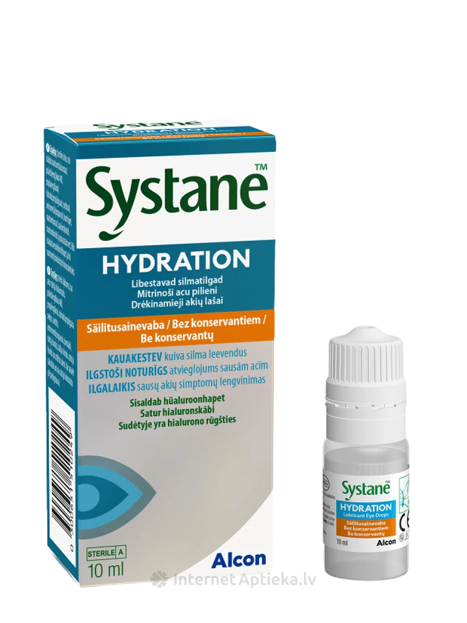 Systane Hydration acu pilieni, 10 ml | internetaptieka.lv