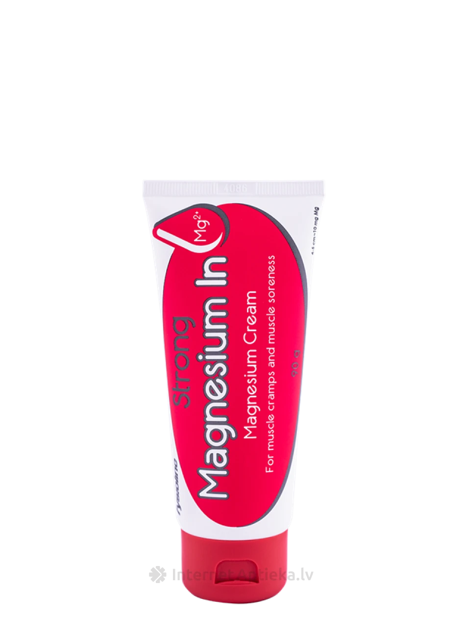 Ice Power Magnesium in strong krēms, 90 g | internetaptieka.lv