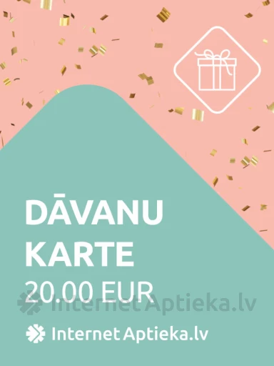 Dāvanu karte 20.00 Eur, 1 gab. | internetaptieka.lv