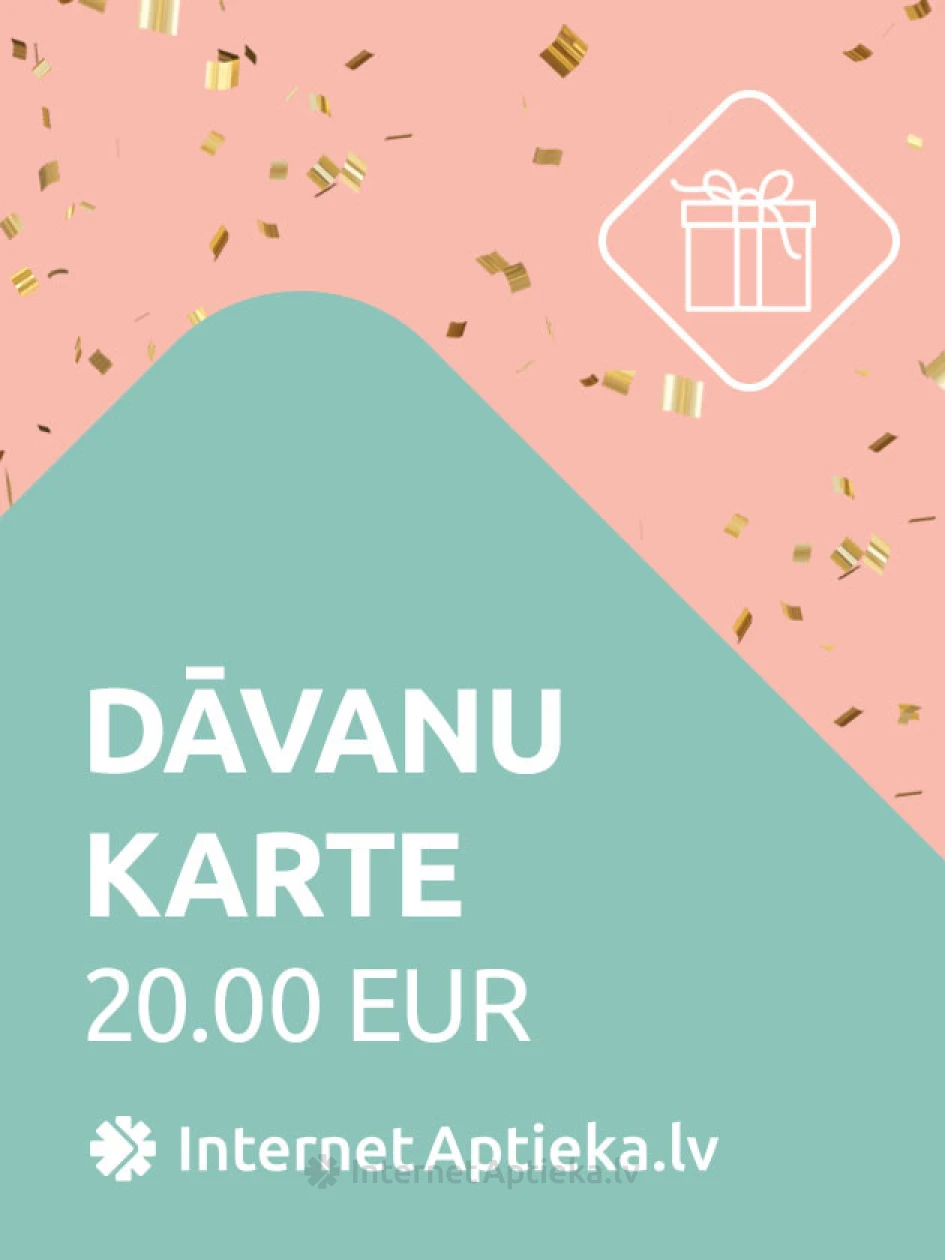 Подарочная карта 20.00 Eur, 1 шт. | internetaptieka.lv
