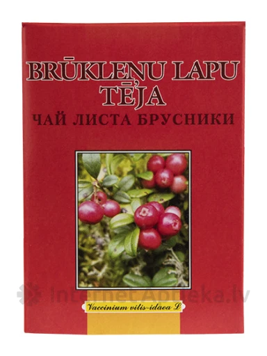 Dunduri Brūkleņu lapu tēja, 25 g | internetaptieka.lv