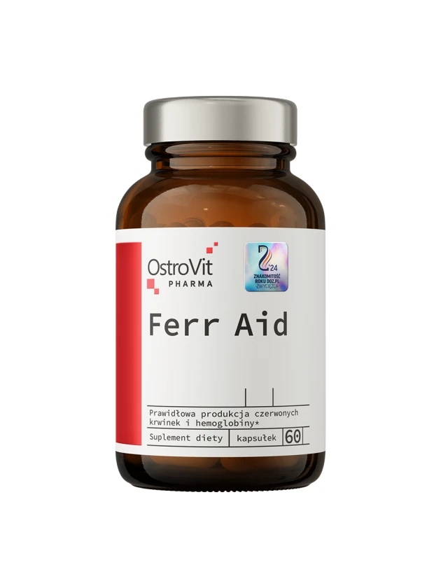 OstroVit Pharma Ferr Aid kapsulas, 60 gab.