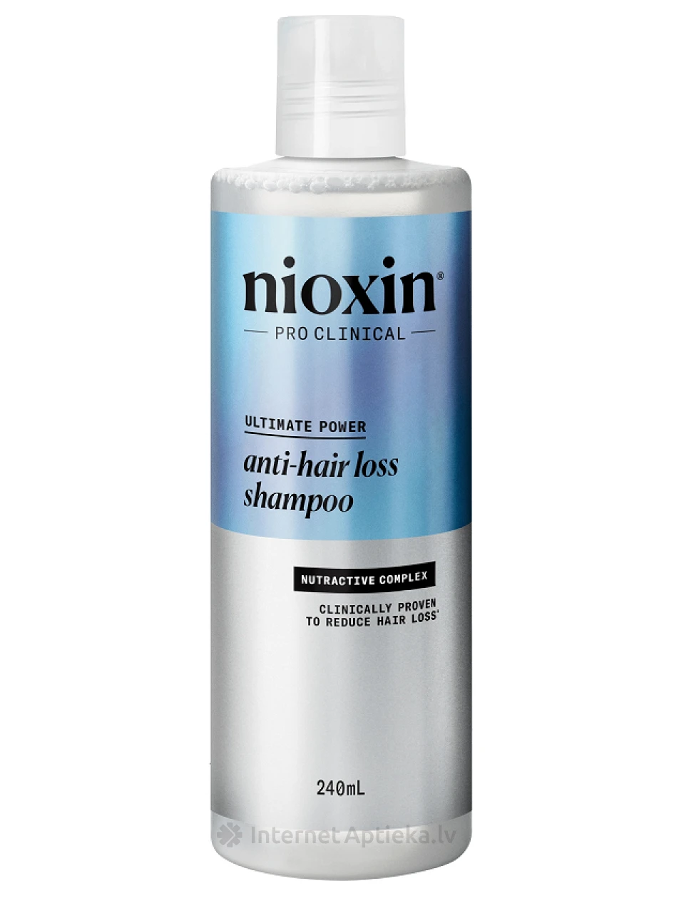 NIOXIN Pro Clinical väljalangemisvastane šampoon, 240 ml | internetaptieka.lv